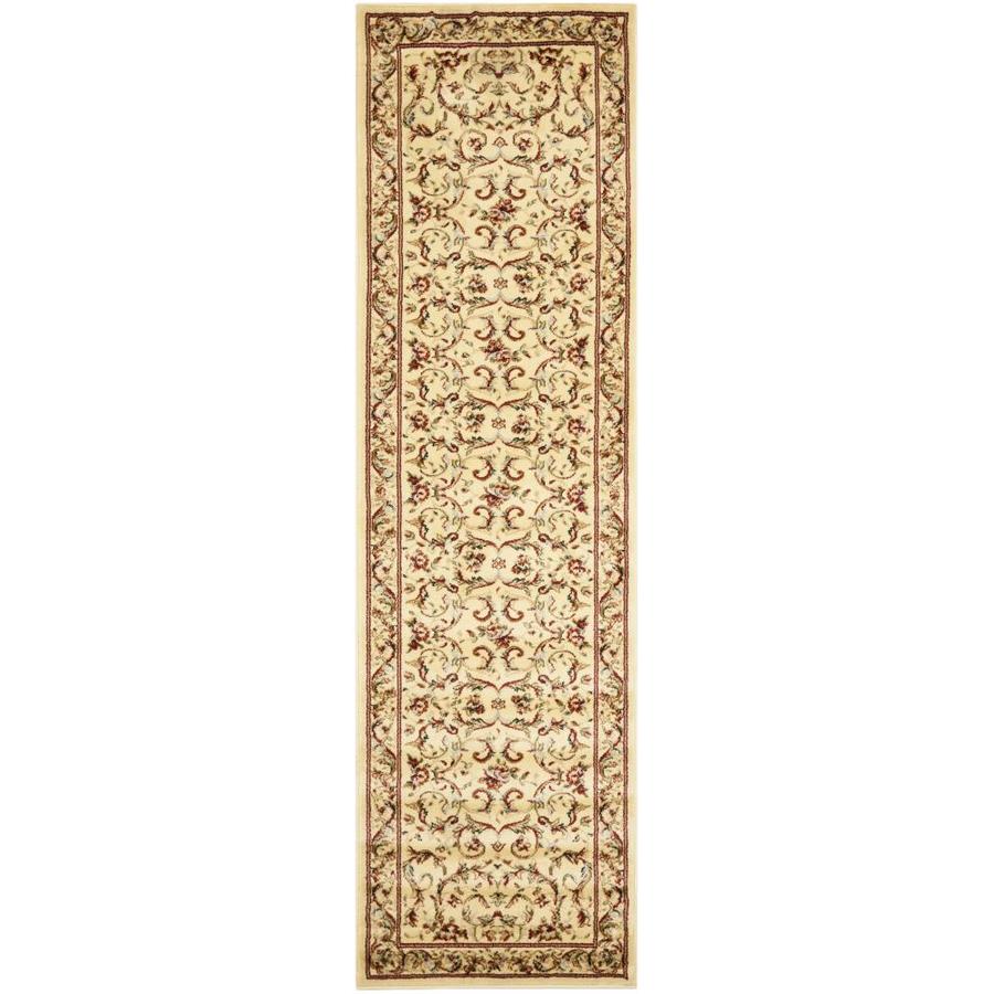 Safavieh Lyndhurst 2 ft 3 in W x 22 ft L Ivory Runner