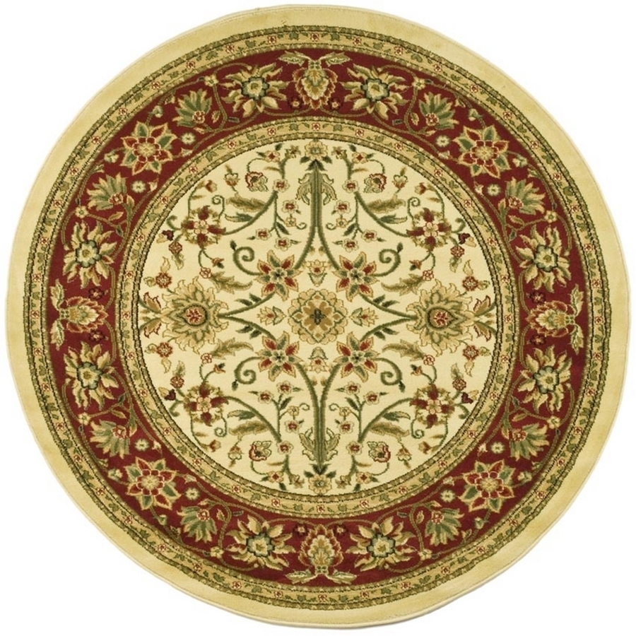 Safavieh Lyndhurst 5 ft 3 in x 5 ft 3 in Round Beige Transitional Area Rug