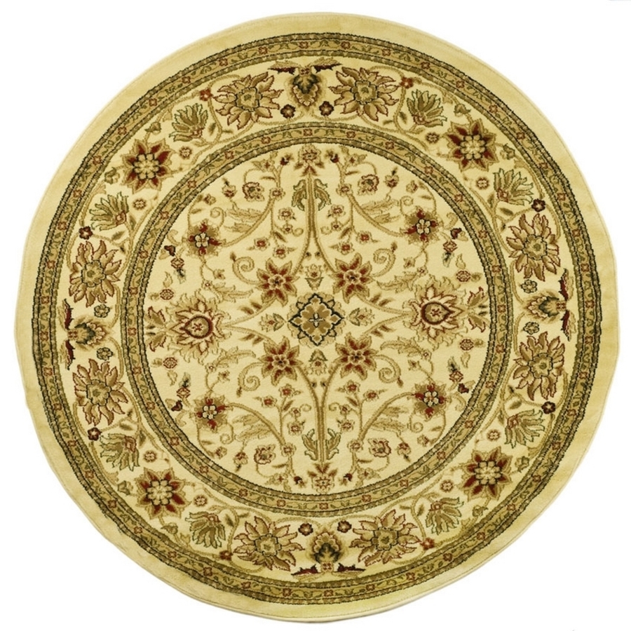 Safavieh Lyndhurst 5 ft 3 in x 5 ft 3 in Round Beige Transitional Area Rug