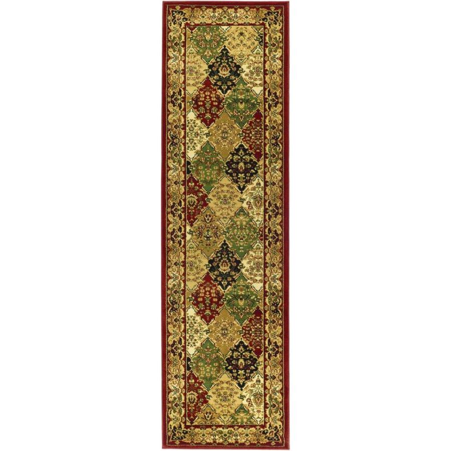 Safavieh 2 ft 3 in W x 16 ft L Multicolor Runner