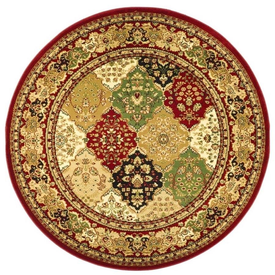 Safavieh Lyndhurst 5 ft 3 in x 5 ft 3 in Round Multicolor Transitional Area Rug