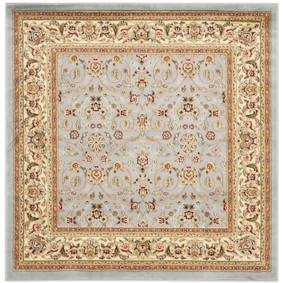 Safavieh Lyndhurst 7 ft x 7 ft Square Blue Floral Area Rug