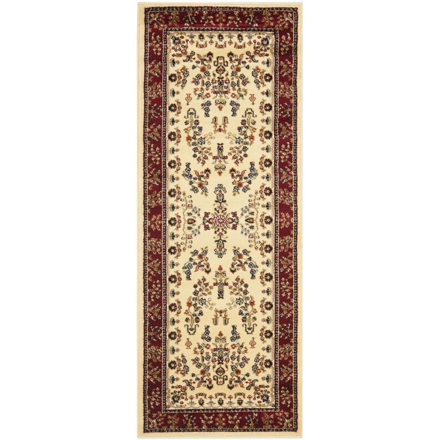 Safavieh Lyndhurst 2 ft 3 in W x 6 ft L Ivory Runner