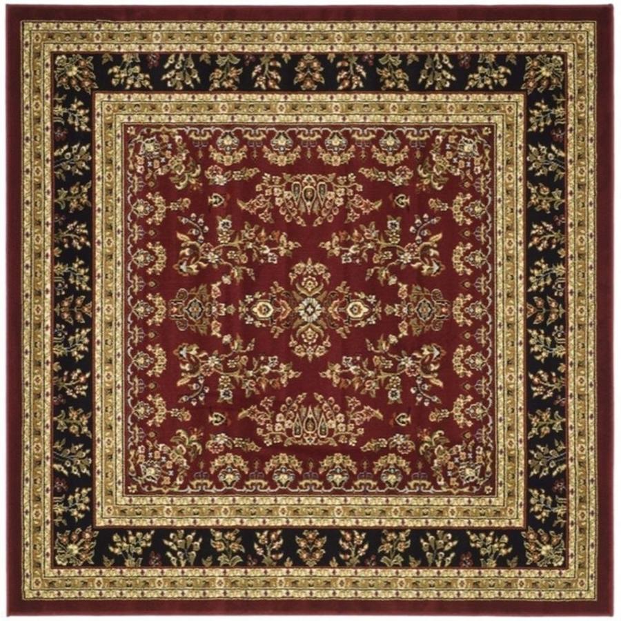 Safavieh Lyndhurst 6 ft x 6 ft Square Red Transitional Area Rug