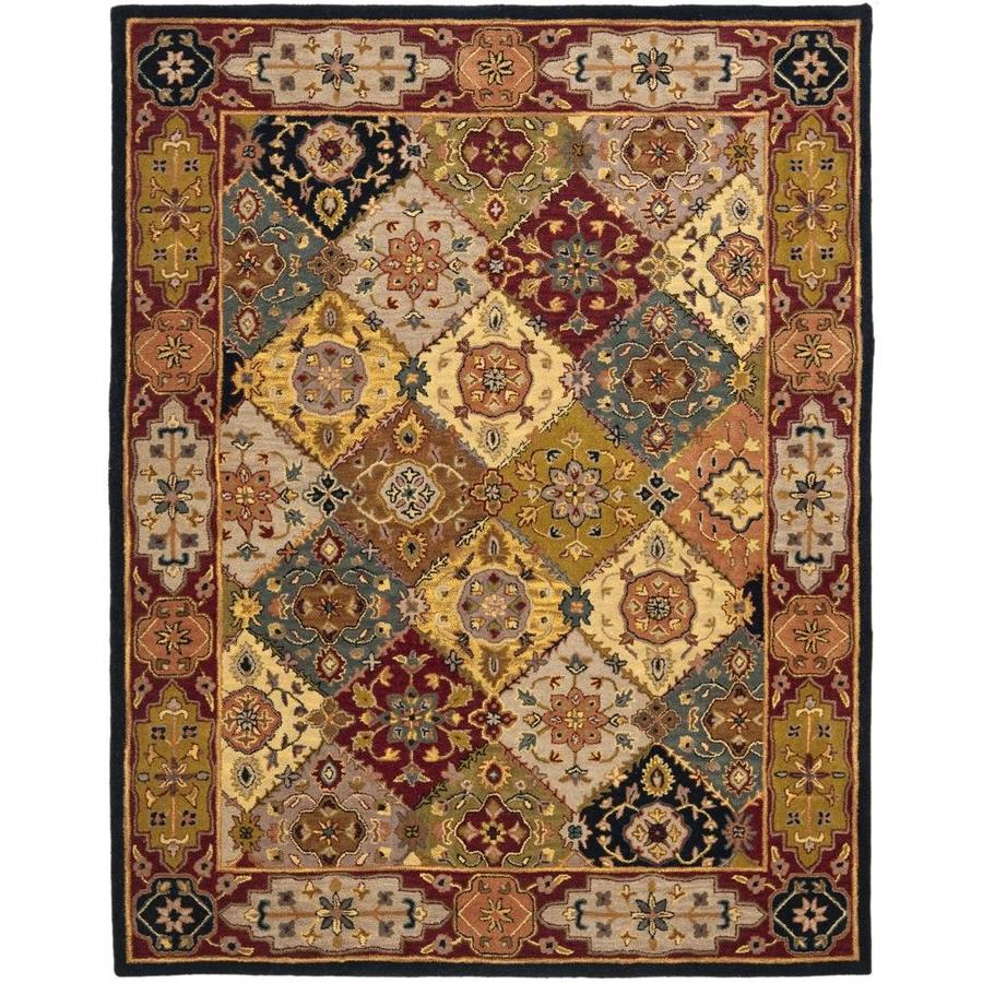 Safavieh Heritage Multicolor and Red Rectangular Indoor Tufted Area Rug (Common 12 x 18; Actual 144 in W x 216 in L x 1.25 ft Dia)