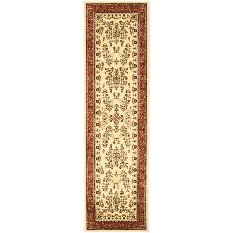 Safavieh Lyndhurst 2 ft 3 in W x 22 ft L Ivory Runner