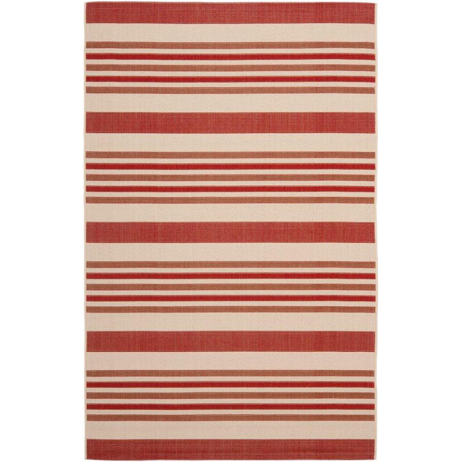 Safavieh Courtyard Rectangular Indoor/Outdoor Woven Area Rug (Common 5 x 8; Actual 63 in W x 91 in L)