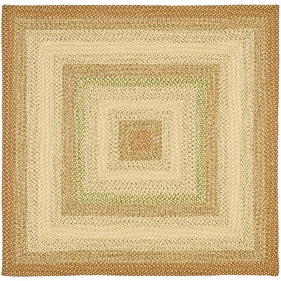 Safavieh Cottage 6 ft x 6 ft Square Multicolor Transitional Indoor/Outdoor Area Rug