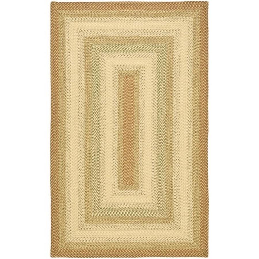 Safavieh Cottage 8 ft x 10 ft Rectangular Multicolor Transitional Indoor/Outdoor Area Rug