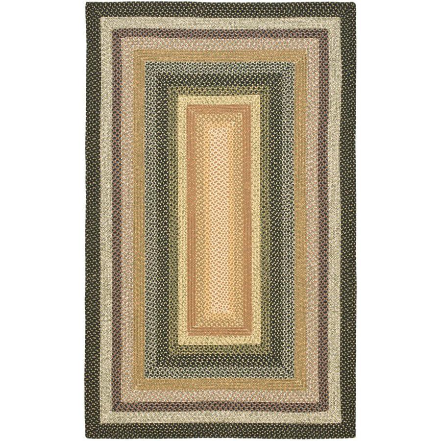 Safavieh Cottage 6 ft x 9 ft Rectangular Blue Transitional Indoor/Outdoor Area Rug