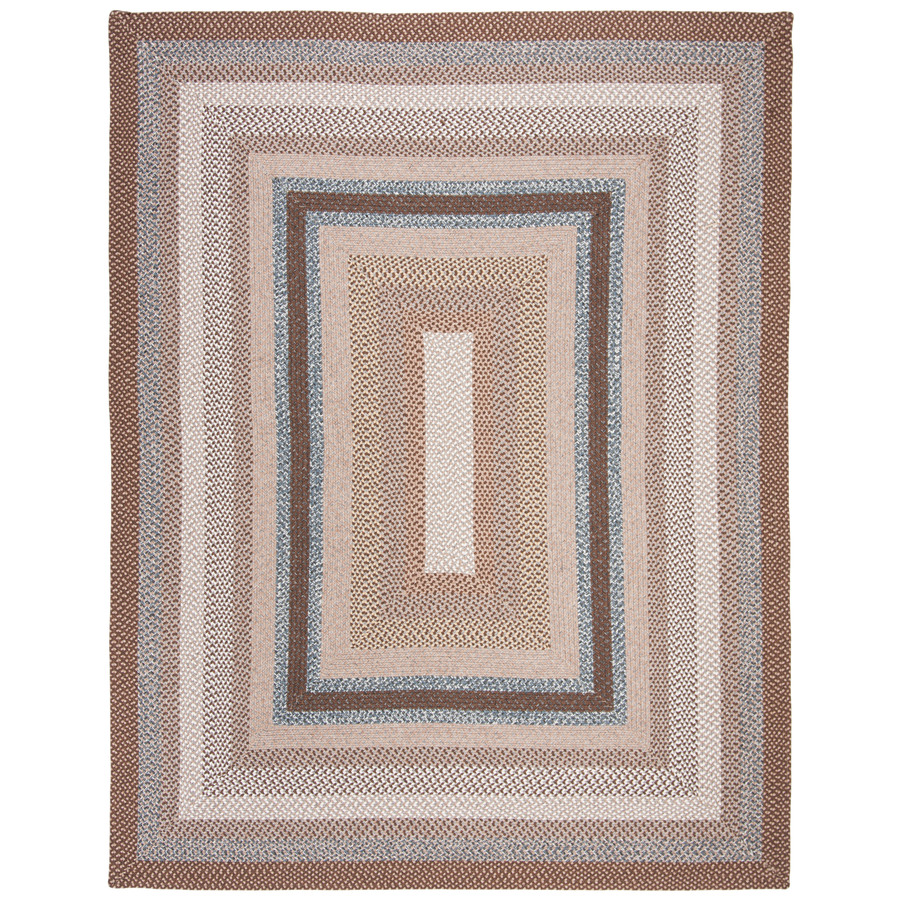 Safavieh Cottage 9 ft x 12 ft Rectangular Tan Transitional Indoor/Outdoor Area Rug