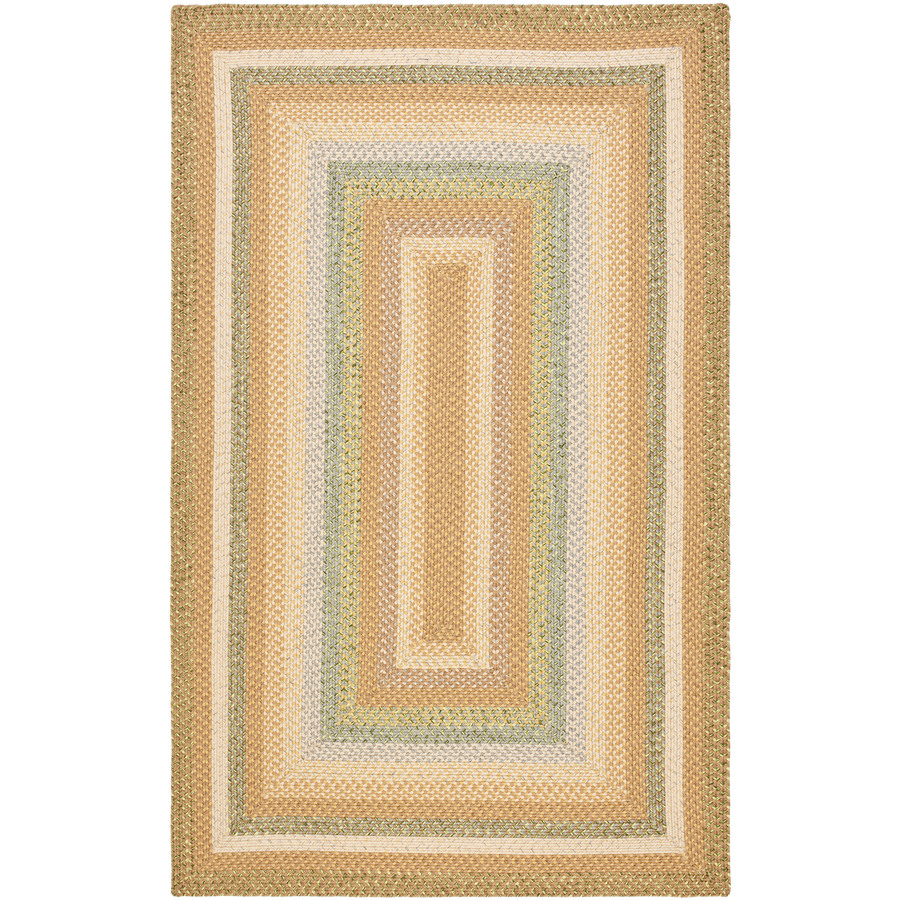 Safavieh Cottage 8 ft x 10 ft Rectangular Beige Transitional Indoor/Outdoor Area Rug