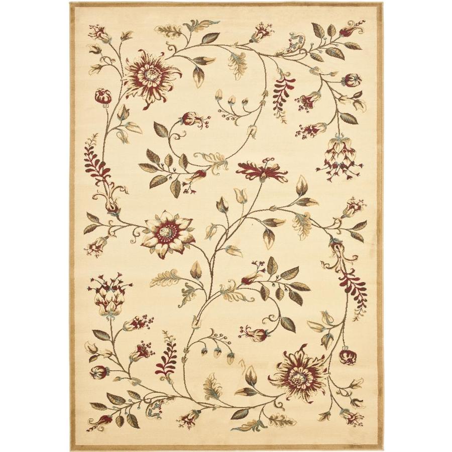 Safavieh Lyndhurst Red and Black Rectangular Indoor Machine Made Area Rug (Common 5 x 8; Actual 63 in W x 90 in L x 0.33 ft Dia)