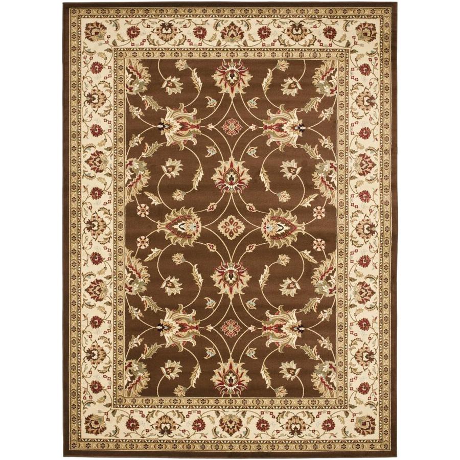 Safavieh Lyndhurst Green and Ivory Rectangular Indoor Machine Made Area Rug (Common 8 x 10; Actual 96 in W x 132 in L x 0.58 ft Dia)