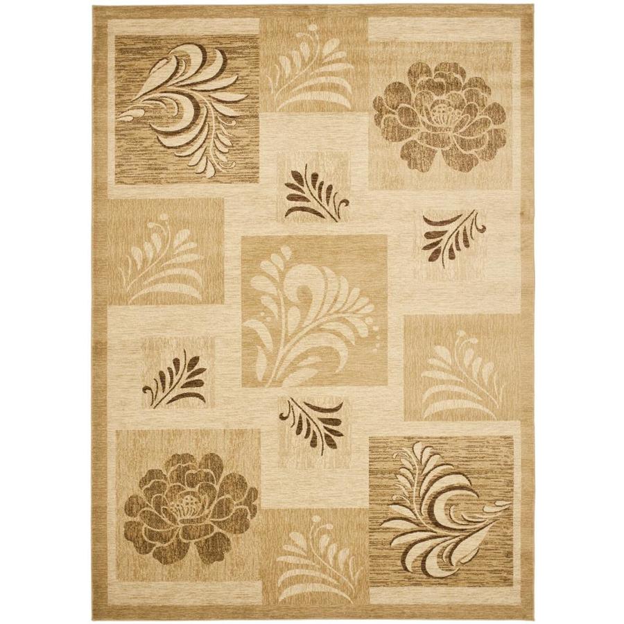 Safavieh Lyndhurst Black and Ivory Rectangular Indoor Machine Made Area Rug (Common 9 x 12; Actual 105 in W x 144 in L x 0.67 ft Dia)