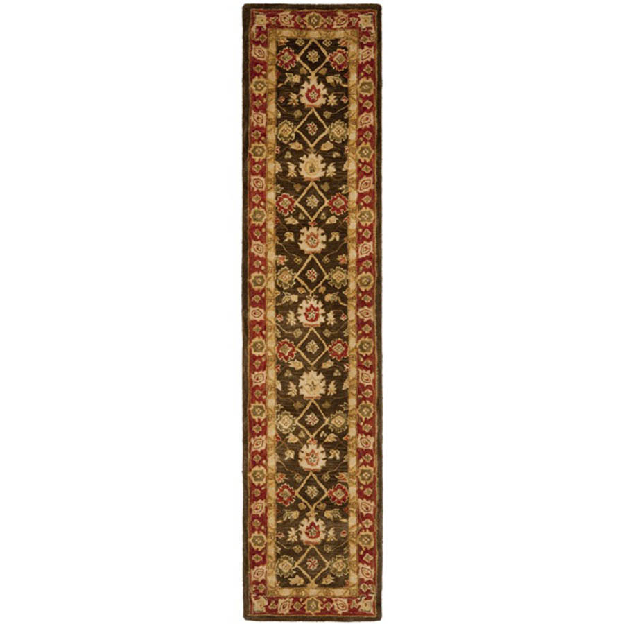 Safavieh Anatolia 2 ft 3 in W x 14 ft L Green Wool Runner