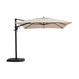 Simply Shade Khaki Offset 11 Ft Push On Tilt Rectangular Patio Push On Tilt Rectangular Patio