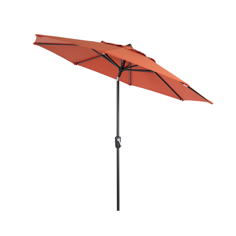 Simplyshadesimplyshade 9 Ft Octagon Spectrum Grenadine With Dark Brown Aluminum Frame Auto Tilt Market Patio Umbrella Ua38a278zt 48027 Dailymail