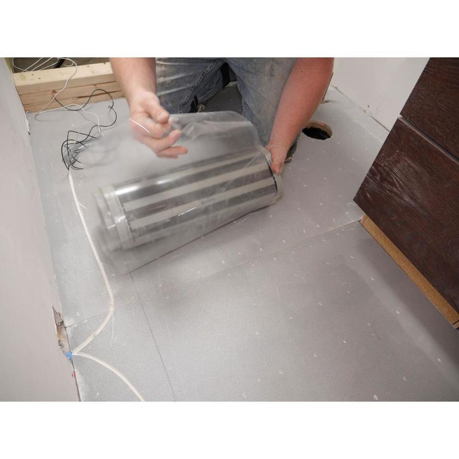 Quietwarmth 18 In X 60 Light Gray 120 Volt Underfloor Heating Mat The Department At Lowes 120 Volt Underfloor Heating Mat