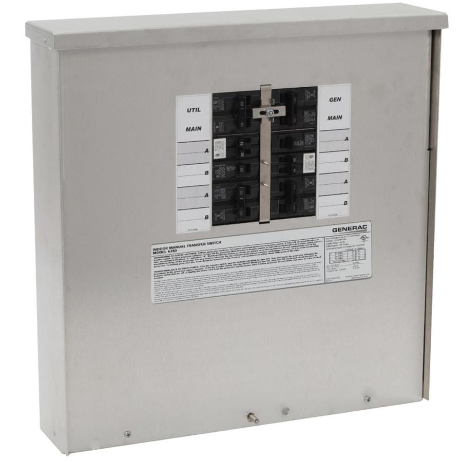 Generac 200 Amp Manual Transfer Switch