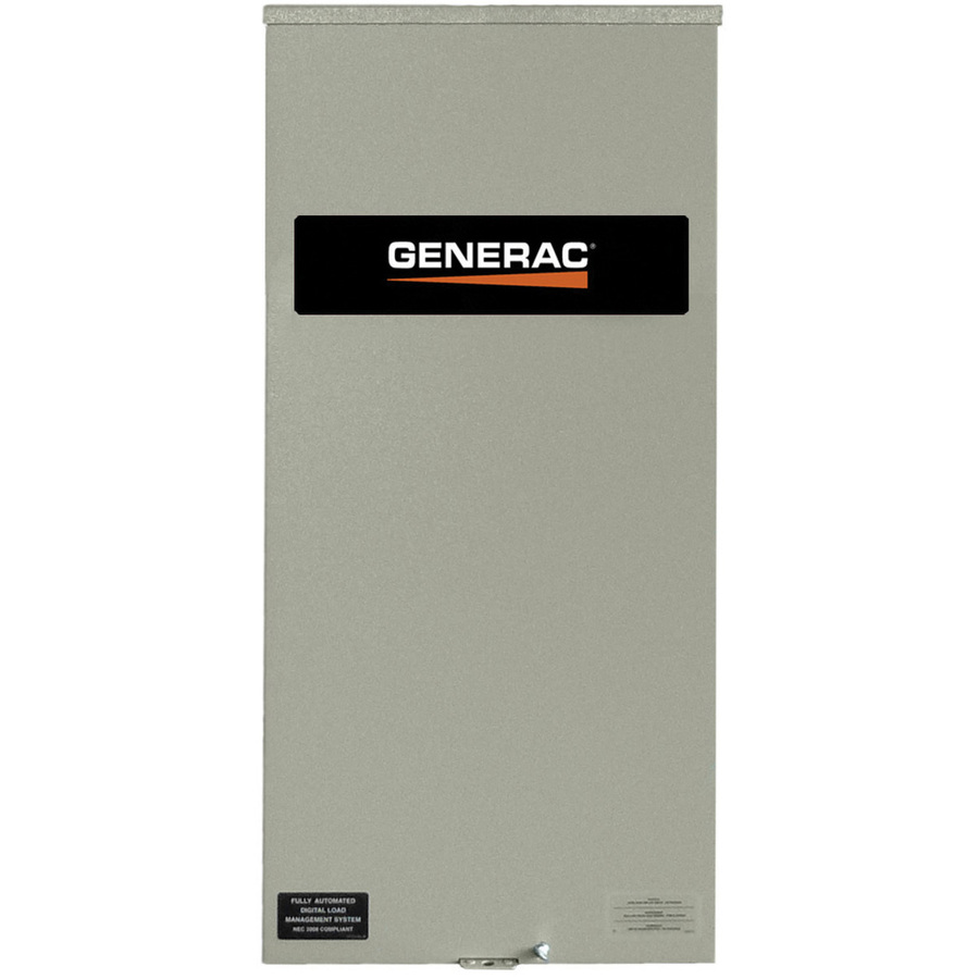 Generac 200 Amp Service Rated Transfer Switch