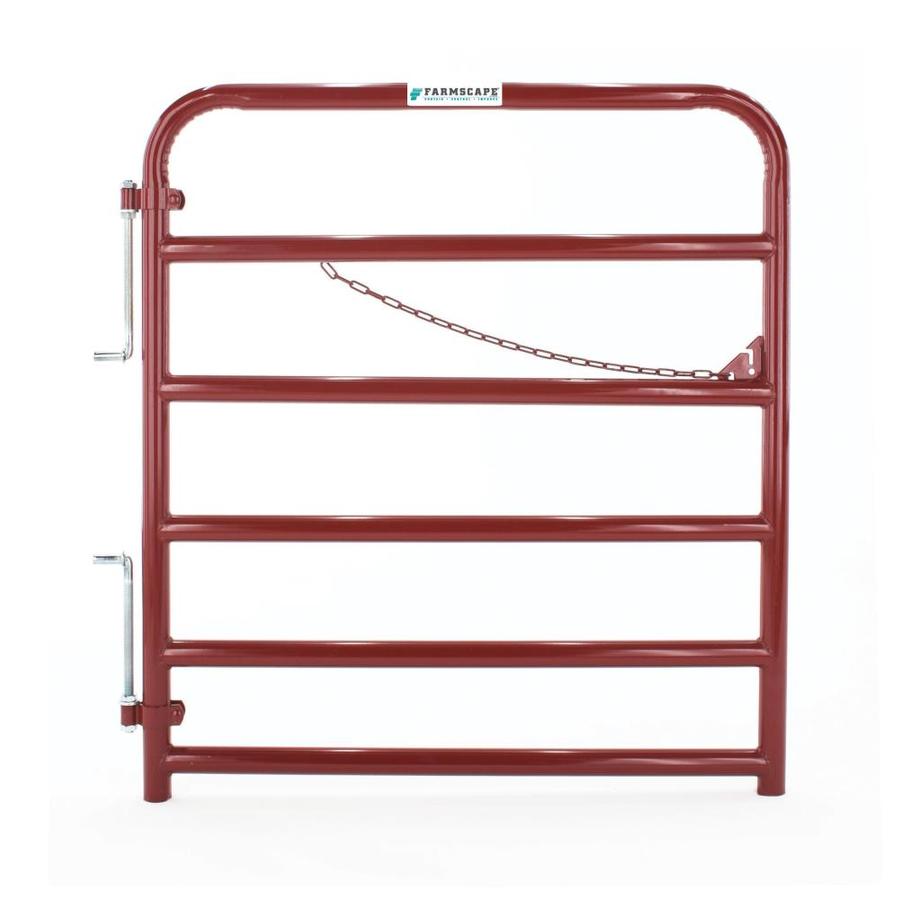 Shop Tarter 4 ft Steel Painted Farm Gate at Lowes