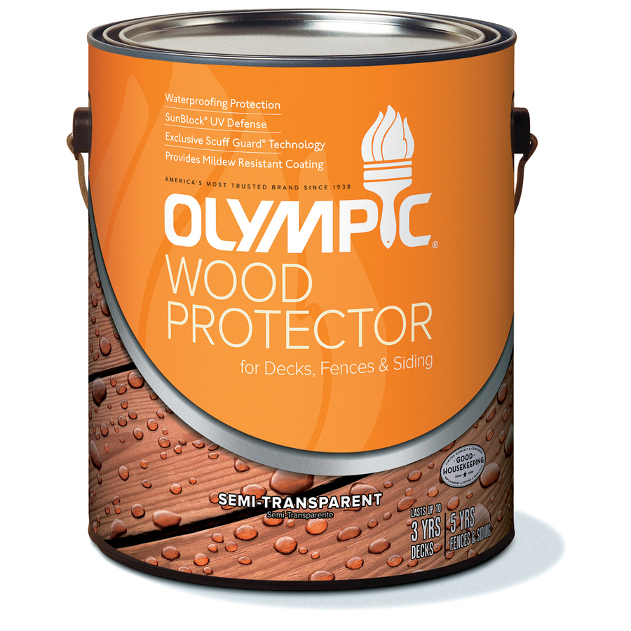 Olympic 1  Gallon(S) Cedar Naturaltone Semi Transparent Exterior Stain