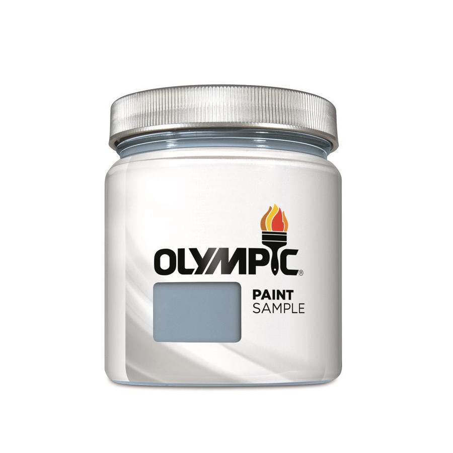 Olympic White Interior Satin Paint Sample (Actual Net Contents 8 fl oz)