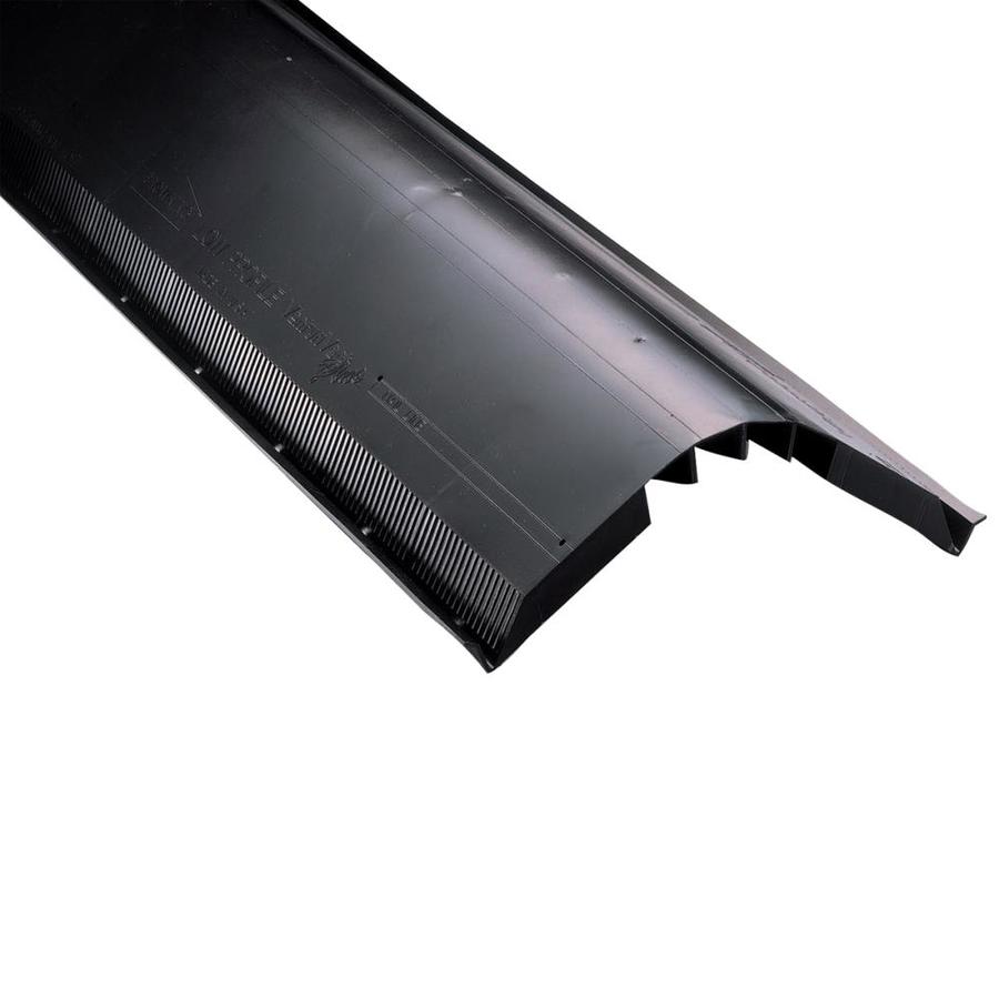 AIR VENT INC. Black Plastic Ridge Vent (Fits Opening 1.5 in; Actual 2 in x 14 in x 48 in)