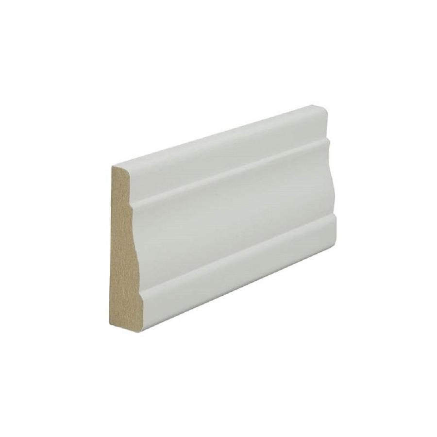 0.5906 in x 2.25 in x 10 ft Interior Painted MDF Casing Moulding (Pattern 356)