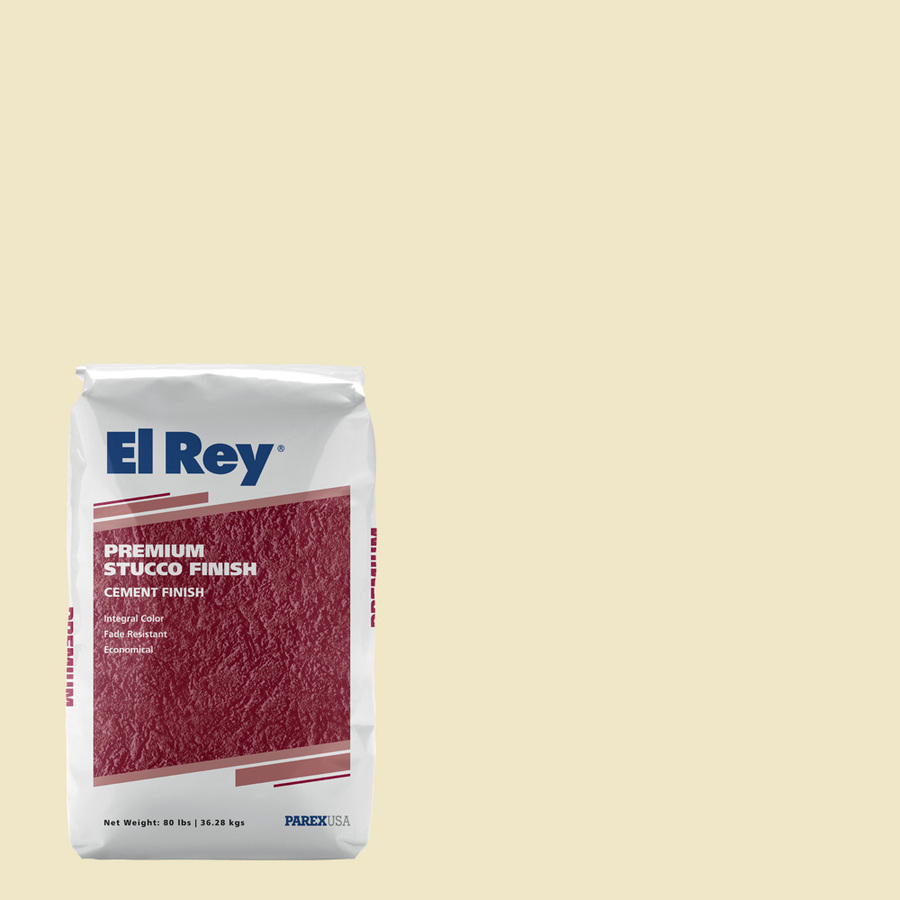 El Rey 80 lb Navajo White Stucco Color