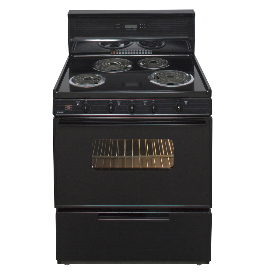 Premier 30 in Freestanding 3.9 cu ft Electric Range (Black)