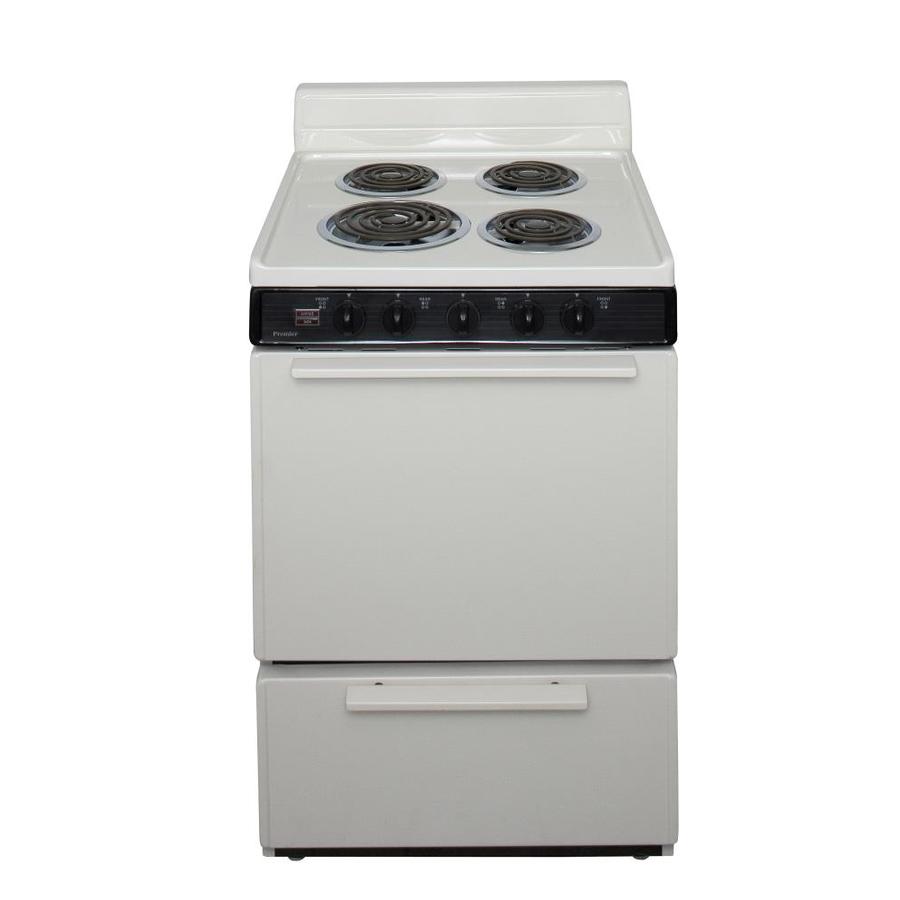 Premier 24 Inch Freestanding Electric Range (Color Bisque)