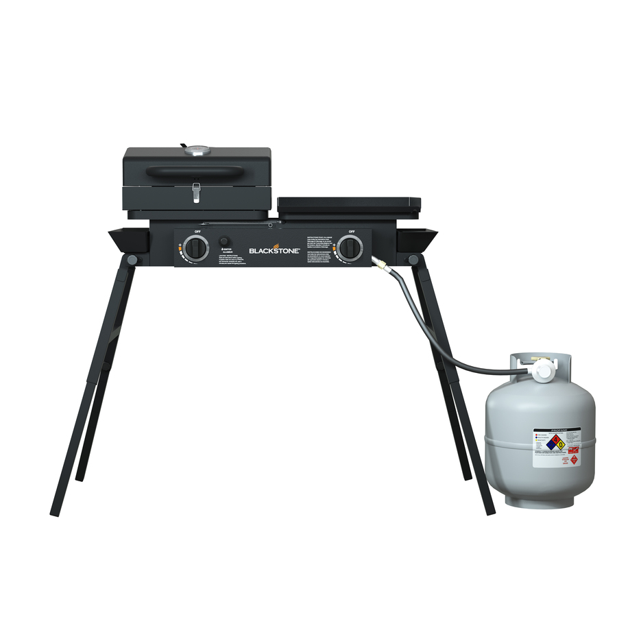 Blackstone 2-Burner Liquid Propane Flat Top Grill Stainless Steel | 1555