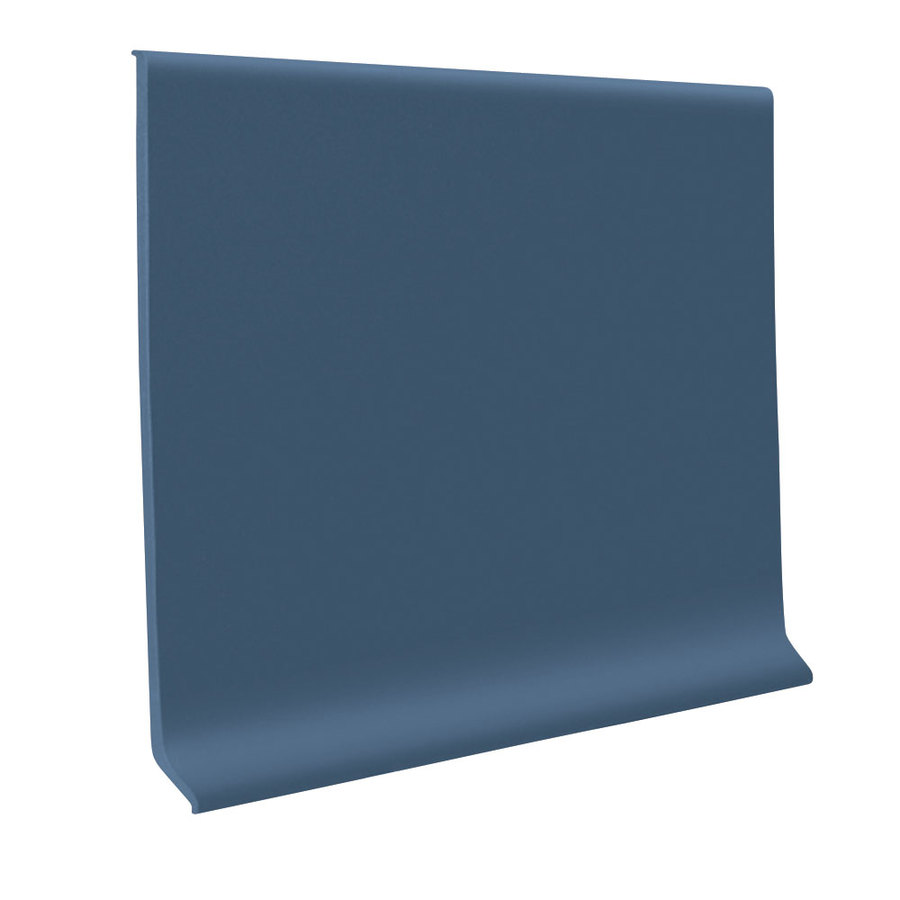 FLEXCO 4 in W x 120 ft L Delft Pansy Flexco Vinyl Wall Base VCB