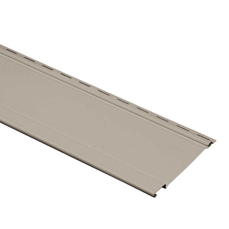 Durabuilt 17 Pack 8.2 in x 120 in Stone Clay Board and Batten Vinyl Siding Panels