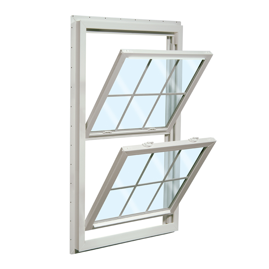 ReliaBilt 36 in x 62 in 455 Series Vinyl Double Pane New Construction Double Hung Window