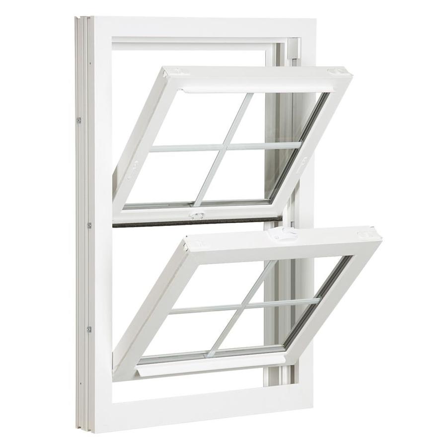 ReliaBilt 36 in x 37 3/4 in 3900 Series Vinyl Triple Pane Replacement Double Hung Window