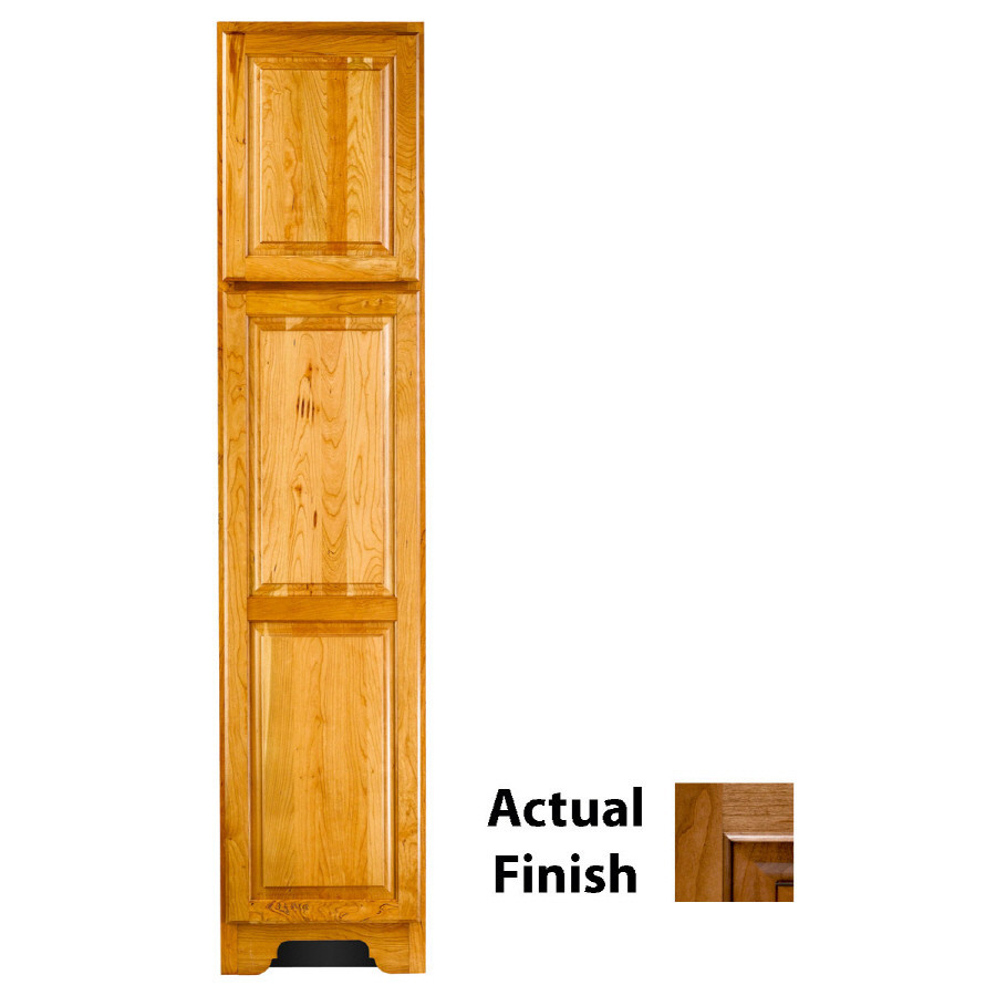 KraftMaid Formal 83 in H x 18 in W x 21 7/8 in D Ginger Linen Cabinet