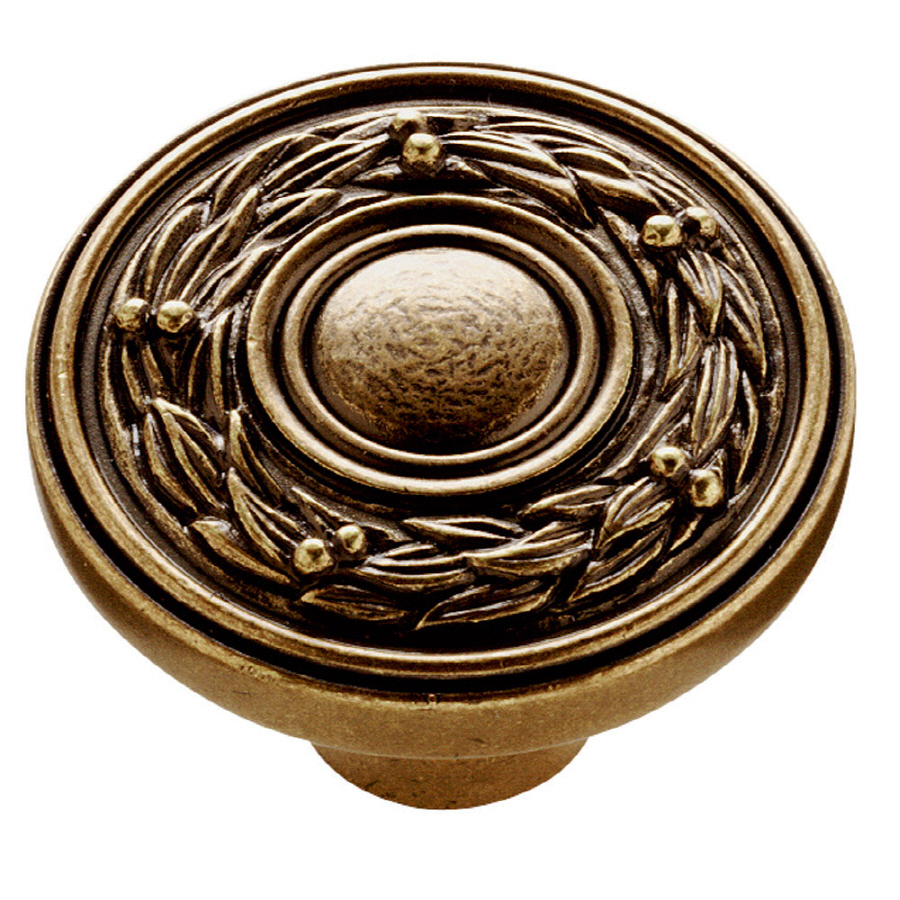 KraftMaid Bronze Olive Leaf Knob