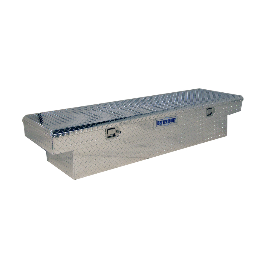 Better Built 61 1/2 in x 20 in x 13 in Silver Aluminum Mid Size Truck Tool Box