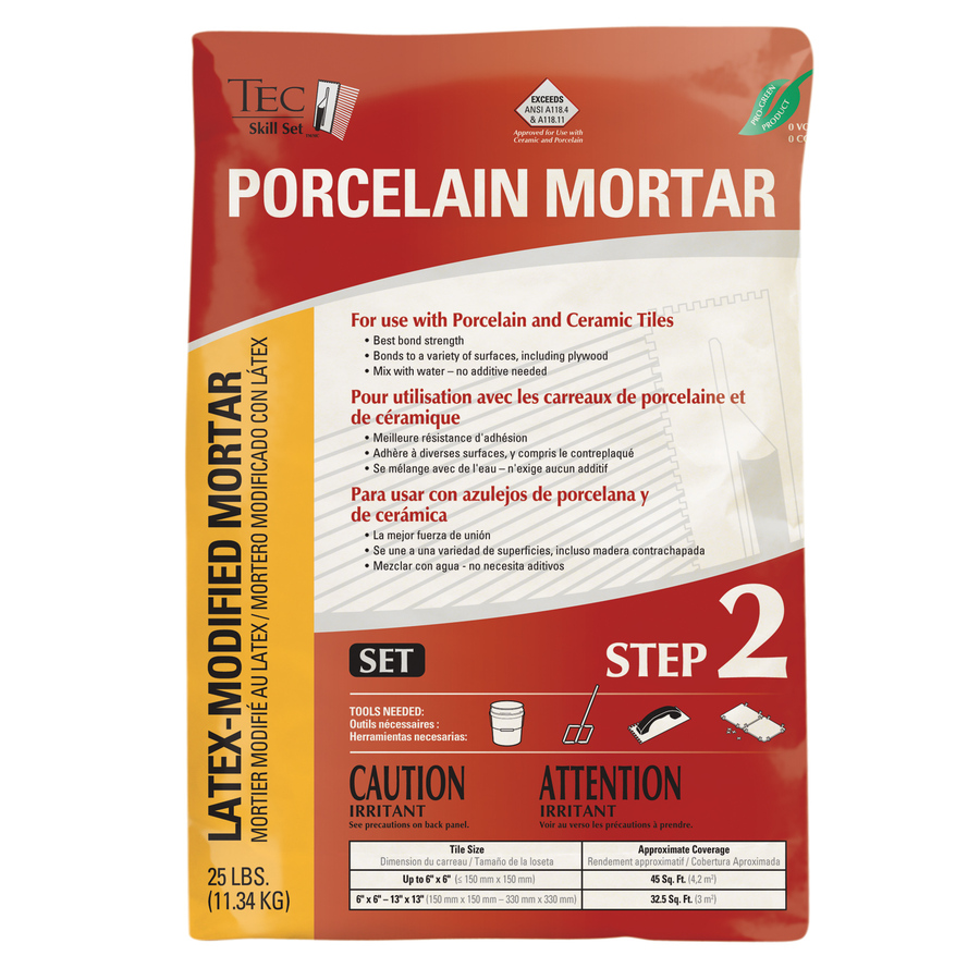 TEC Skill Set 50 lbs Gray Powder Polymer Modified Mortar