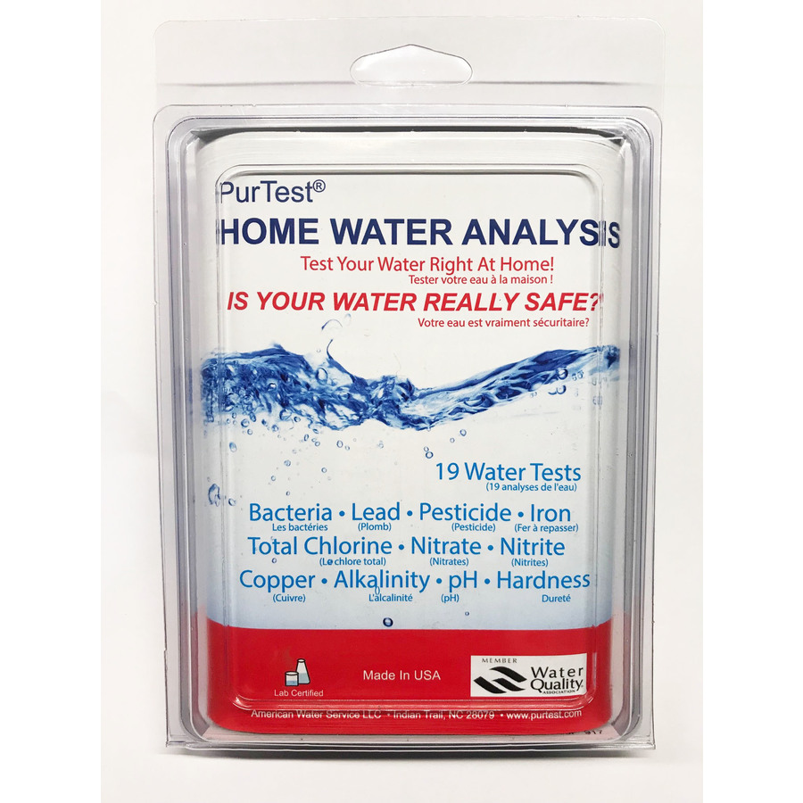 Shop PurTest Home Water Analysis Test Kit at Lowes