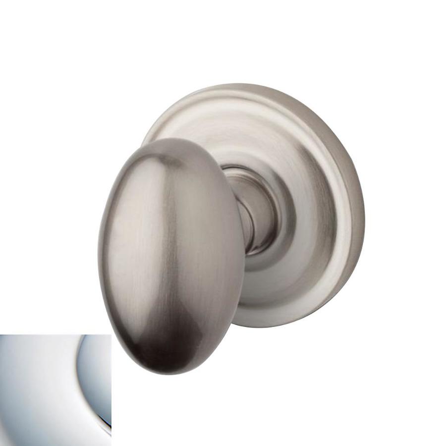 BALDWIN 5025 Polished Chrome Egg Push Button Lock Residential Privacy Door Knob
