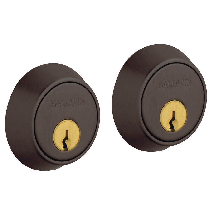 BALDWIN Contemporary Venetian Bronze Residential Single Cylinder Deadbolt