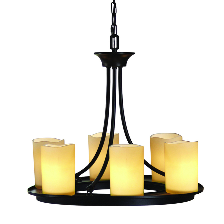 allen + roth Harpwell 7 Light Oil Rubbed Bronze Traditional Chandelier allen + roth Harpwell 7 Light Oil Rubbed Bronze Traditional Chandelier