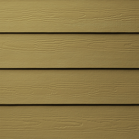 Shop James Hardie Primed Tuscan Gold Fiber Cement Siding Panel (Actual ...