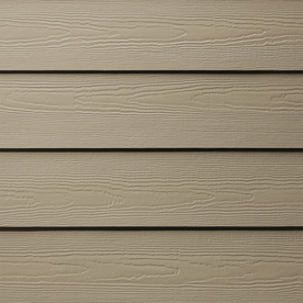 Shop James Hardie Primed Khaki Brown Fiber Cement Siding Panel (Actual ...