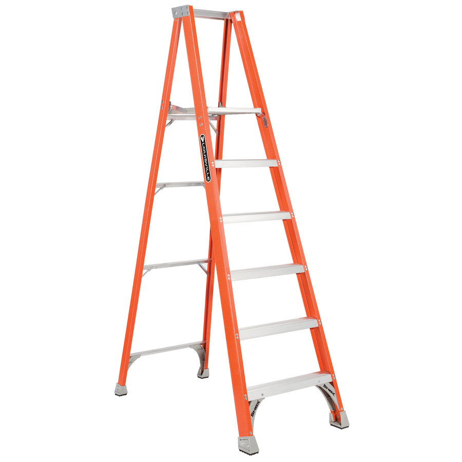 Louisville 6 ft Fiberglass 300 lb Type IA Platform Ladder