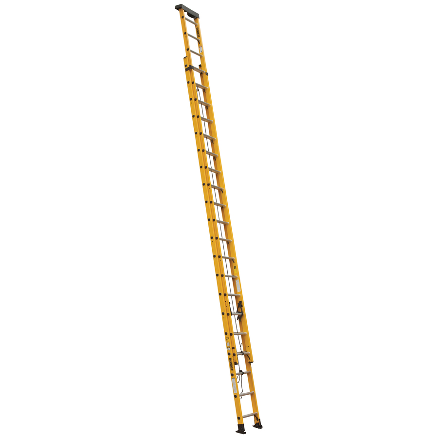 DEWALT 40 ft Fiberglass 300 lb Type IA Extension Ladder